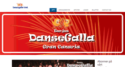Desktop Screenshot of dansegalla-grancanaria.com