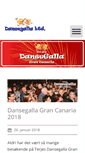Mobile Screenshot of dansegalla-grancanaria.com